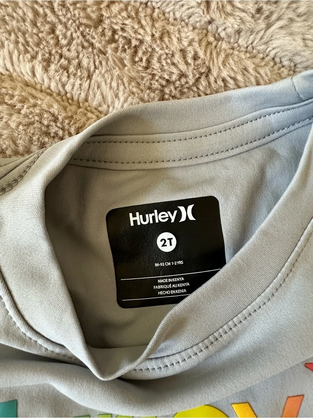 Hurley Boys Multi-Color Swim Tops and Camo Rashguard